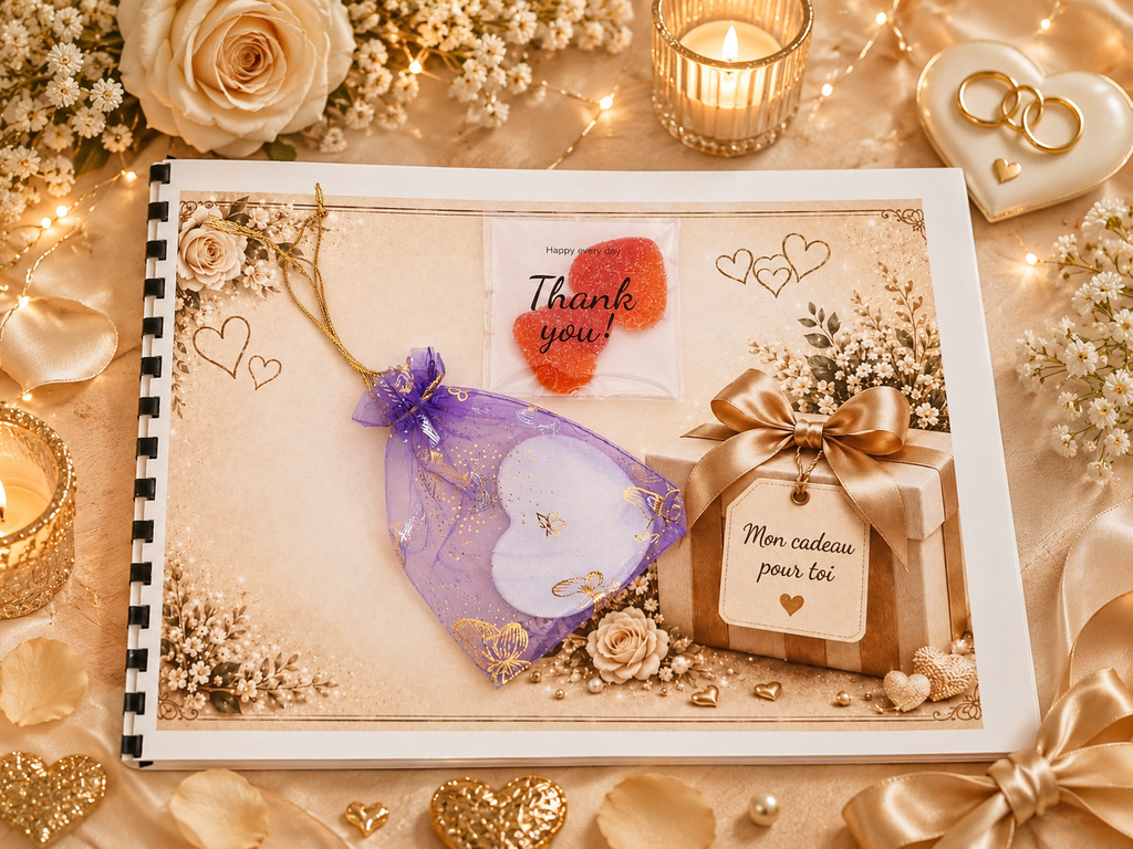 Album Anniversaire De Mariage - Le Cadeau qui Fait Pleurer D’émotion.
