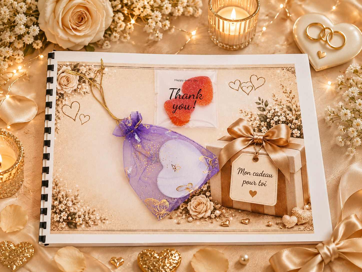 Album Anniversaire De Mariage - Le Cadeau qui Fait Pleurer D’émotion.