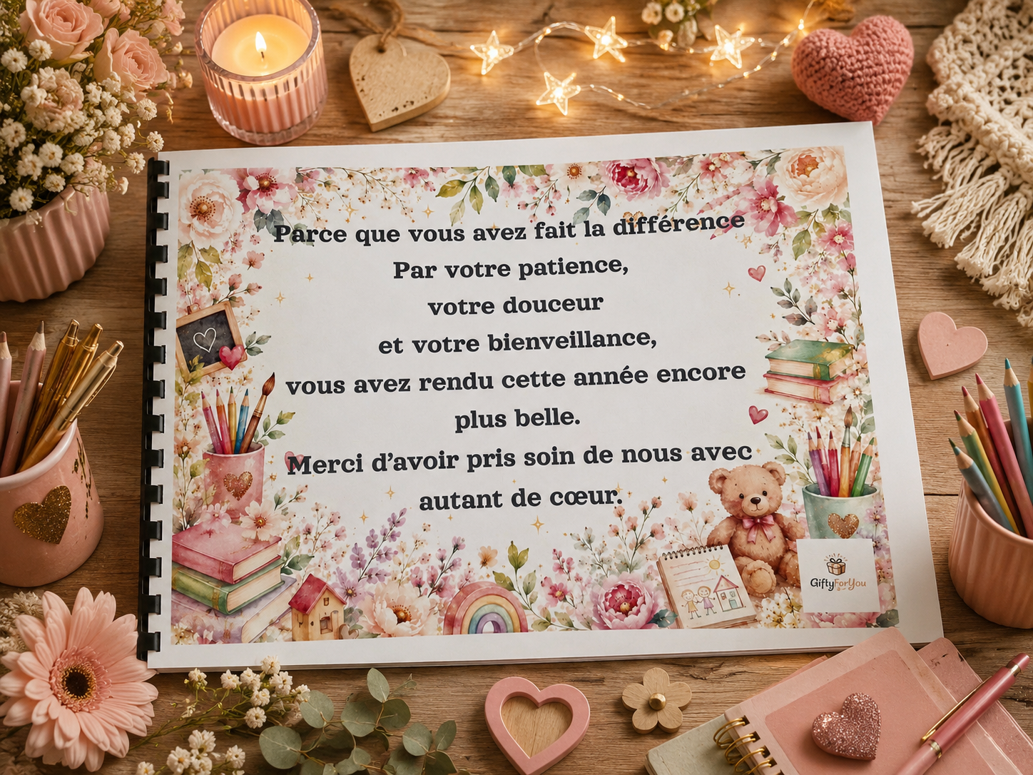 Album Cadeau ATSEM Complet - Le Cadeau qui Fait Pleurer D’émotion.