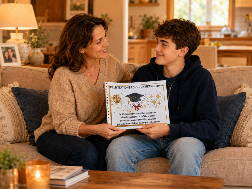 Album Brevet 2026 - Le Cadeau Personnalisable à Imprimer.