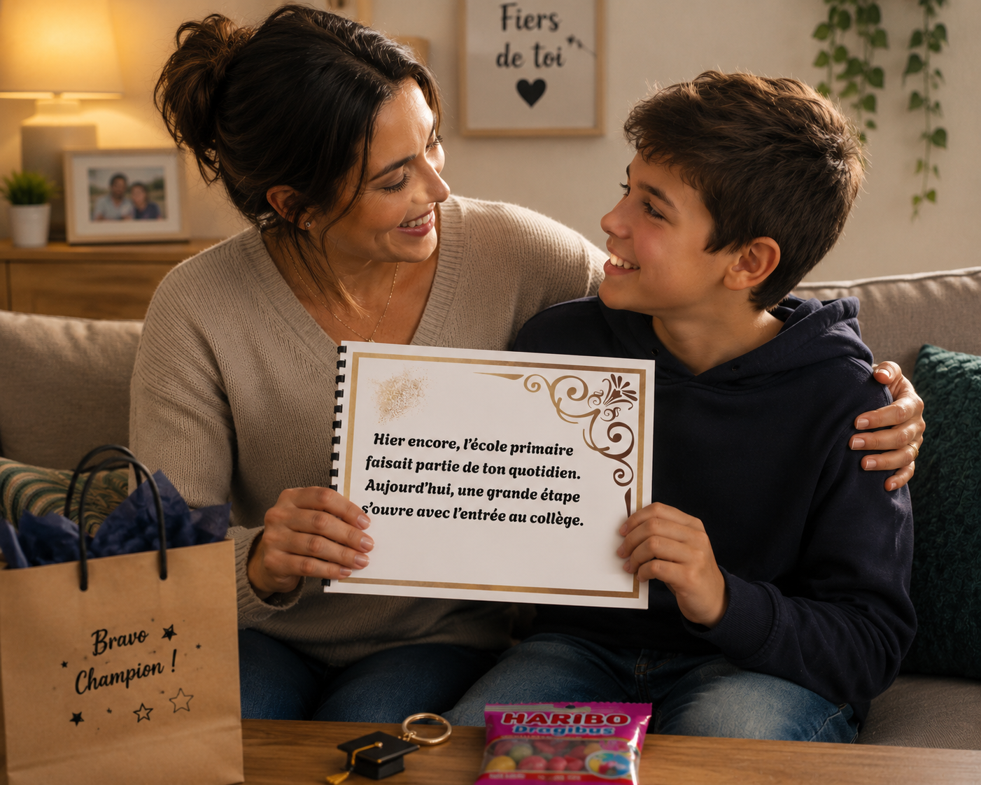 Album Passage en 6e - Le Cadeau Personalisable à Imprimer