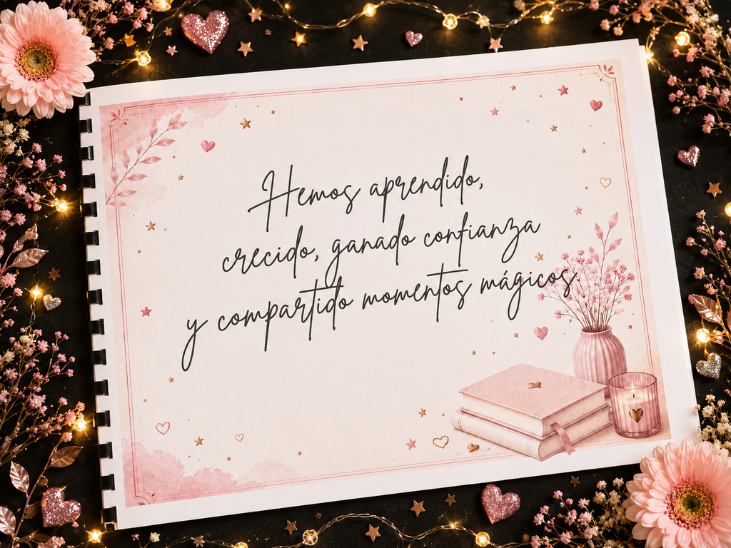 Álbum Regalo para Profesora + Estuche - El Regalo que Hàra Llorar de Émoción.