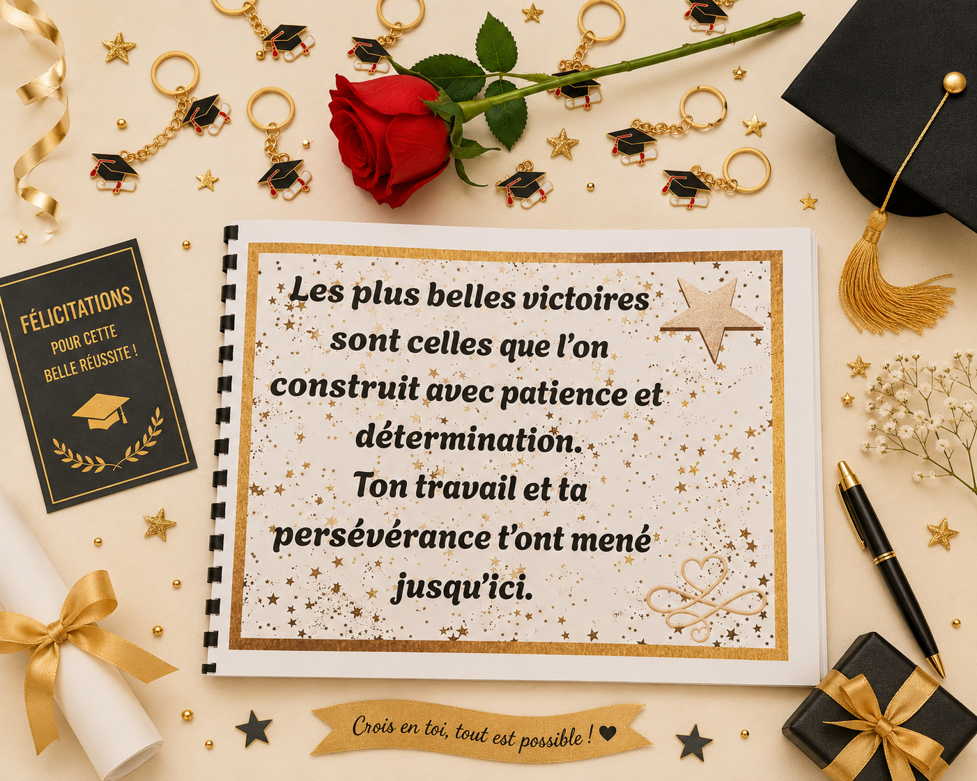 Album Diplôme Complet - Le Cadeau qui Fait Pleurer D’émotion 👩‍🎓🎁👨🏻‍🎓