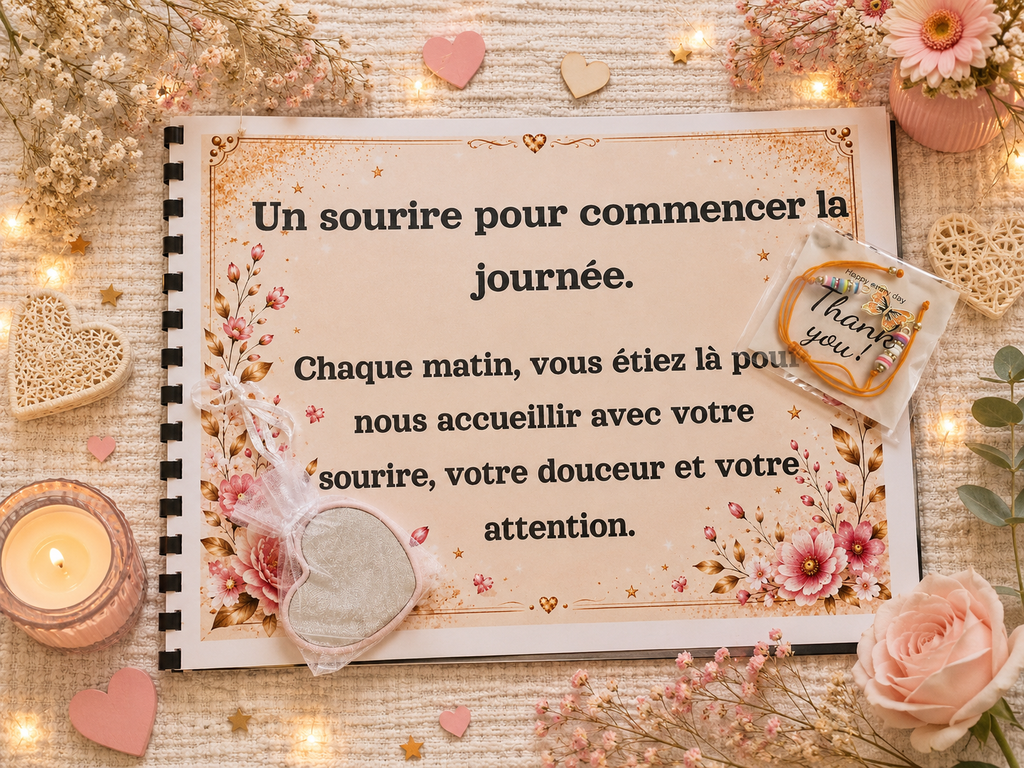 Album Cadeau AESH - Le Cadeau qui Fait Pleurer D’émotion.