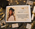 Album avec Photos BREVET 2026 Personnalisable Pour Jeune Fille ou Jeune Homme (Complet) - Le Cadeau qui fera Pleurer D’émotion.