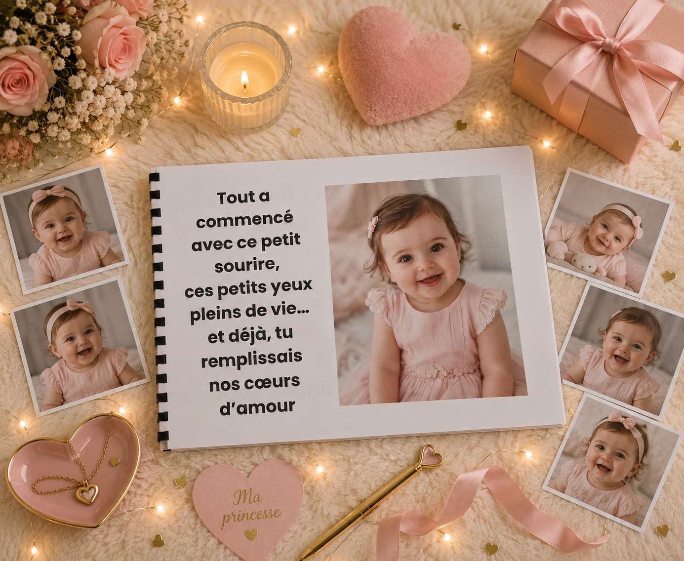 Album avec Photos Pour Adolescente et Jeune Fille (Complet)- Le Cadeau qui Fait Pleurer D’émotion👱🏻‍♀️🎁