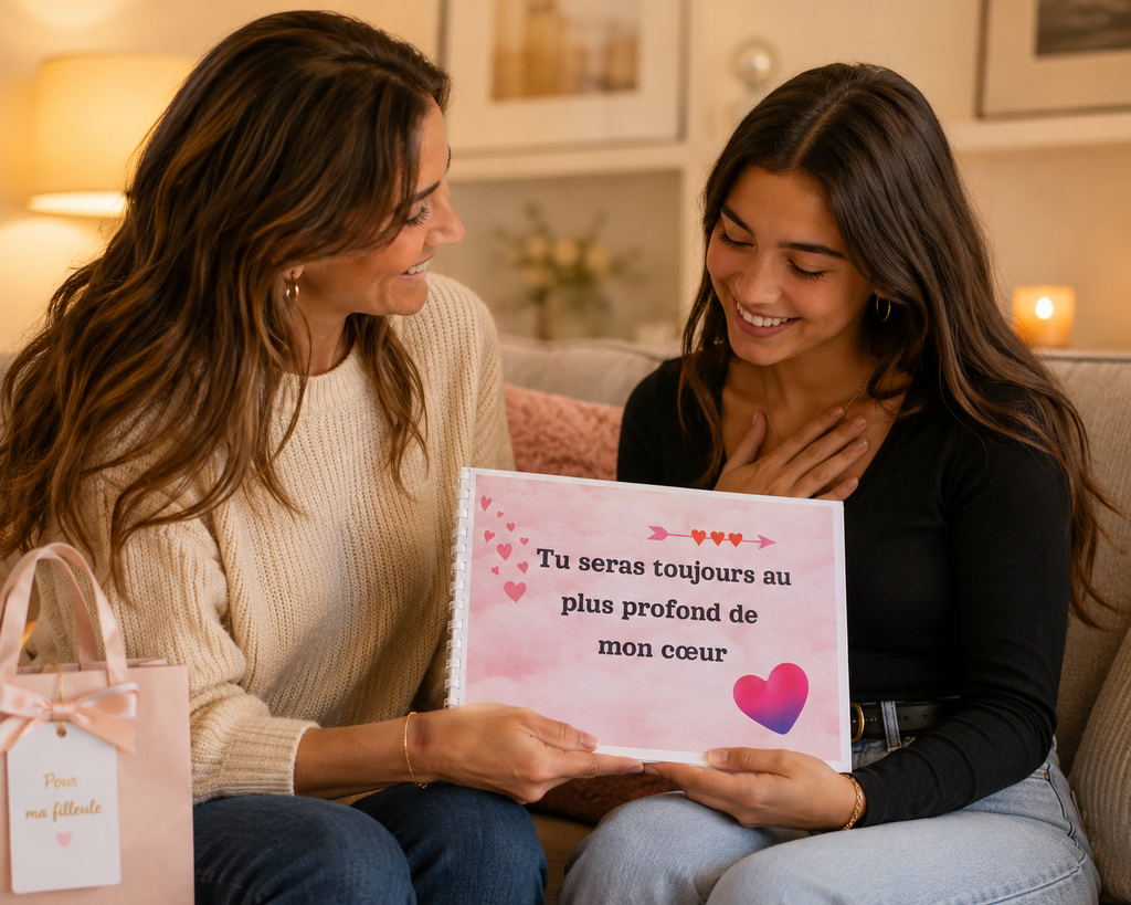 Album Anniversaire Filleule - Le Cadeau Personnalisable à Imprimer.