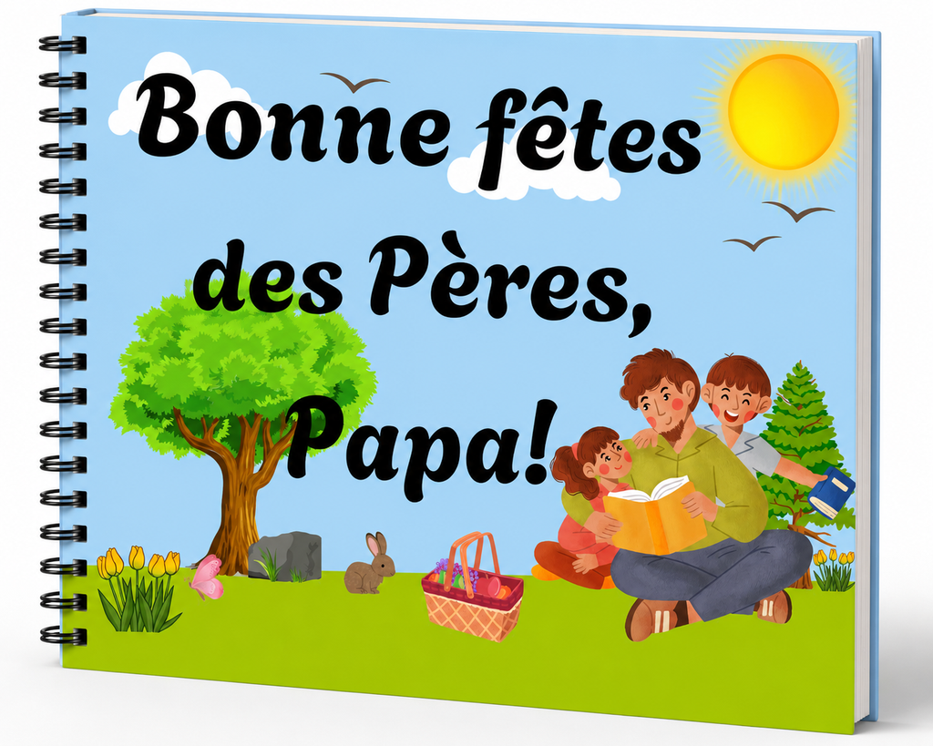 Album Fêtes des Pères - Le Cadeau Personnalisable à Imprimer