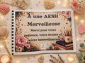 Album Cadeau AESH - Le Cadeau qui Fait Pleurer D’émotion.