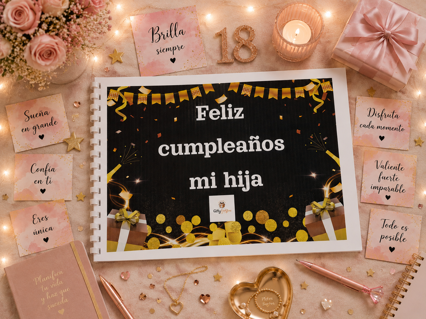 Álbum Completo Cumpleaños Joven (Chica) - El Regalo que Hará Llorar de Emoción👱🏻‍♀️🎁.