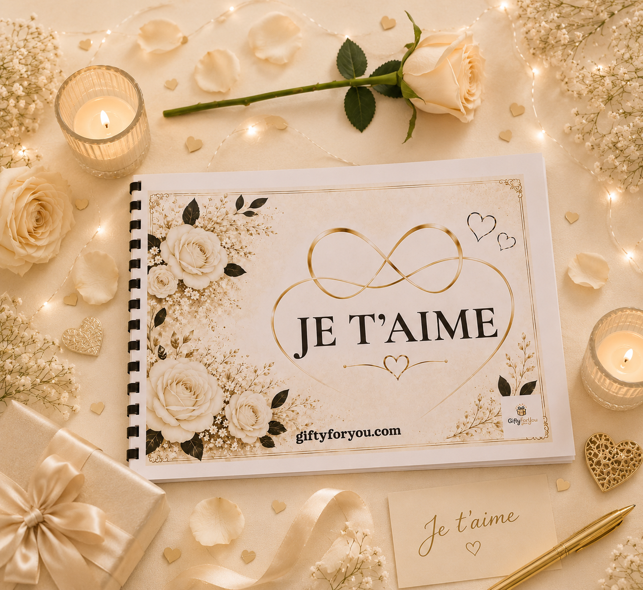 Album Déclaration d’Amour – Cadeau romantique personnalisé