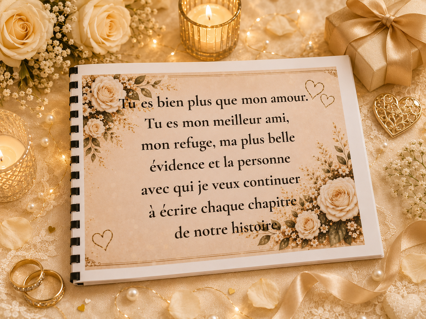Album Anniversaire De Mariage - Le Cadeau qui Fait Pleurer D’émotion.