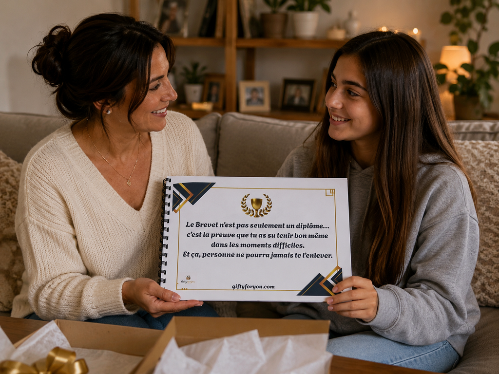 Album Brevet avec Photos Personnalisable Pour Jeune Fille ou Jeune Homme - Le Cadeau à Imprimer