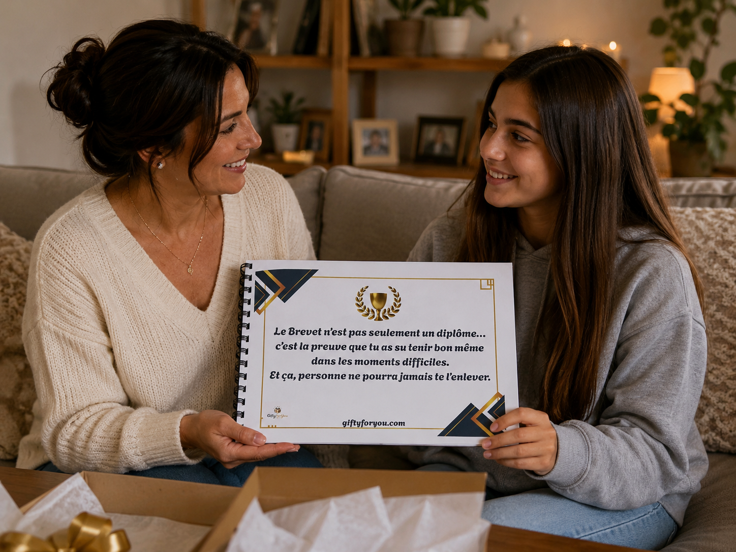 Album Brevet avec Photos Personnalisable Pour Jeune Fille ou Jeune Homme - Le Cadeau à Imprimer