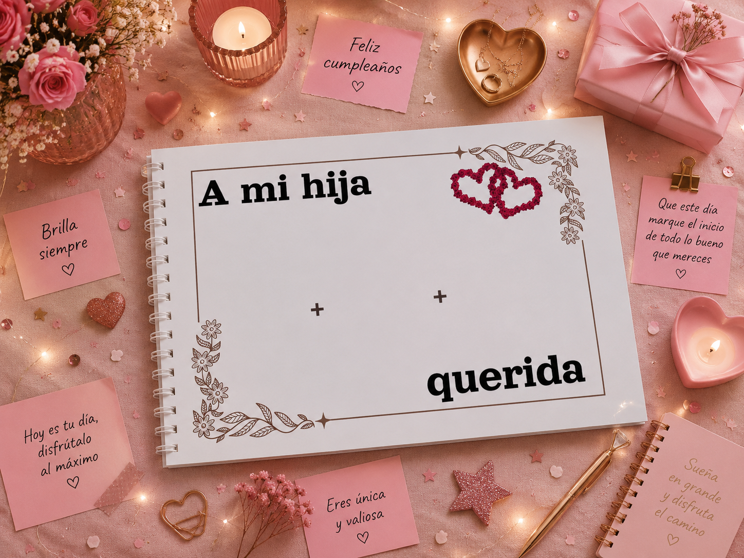 Álbum Completo Cumpleaños Joven (Chica) - El Regalo que Hará Llorar de Emoción👱🏻‍♀️🎁.