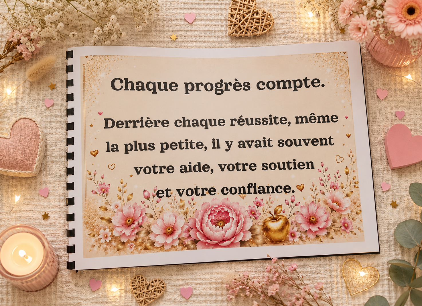 Album Cadeau AESH - Le Cadeau qui Fait Pleurer D’émotion.