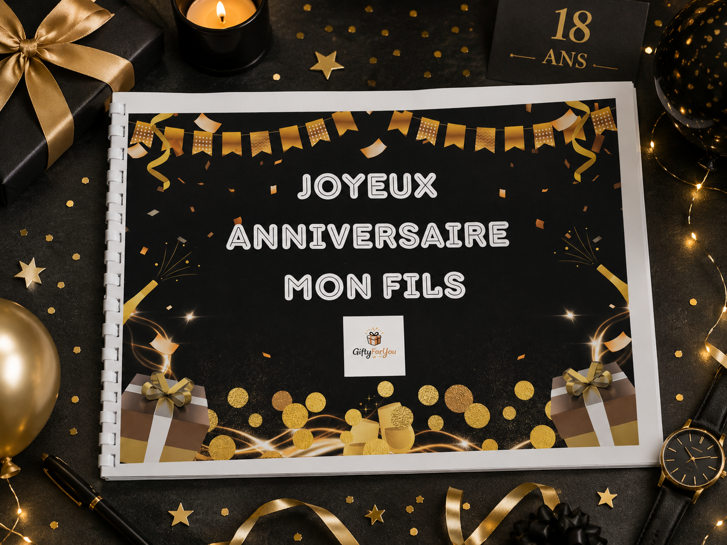 Album avec Photos Anniversaire Adolescent et Jeune Homme (Complet)- Le Cadeau Qui Fait Pleurer D’émotion👱‍♂️🎁