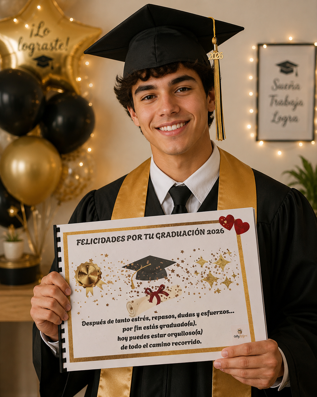 Álbum Graduación 2026 - El Regalo Personalizable Para Imprimir.