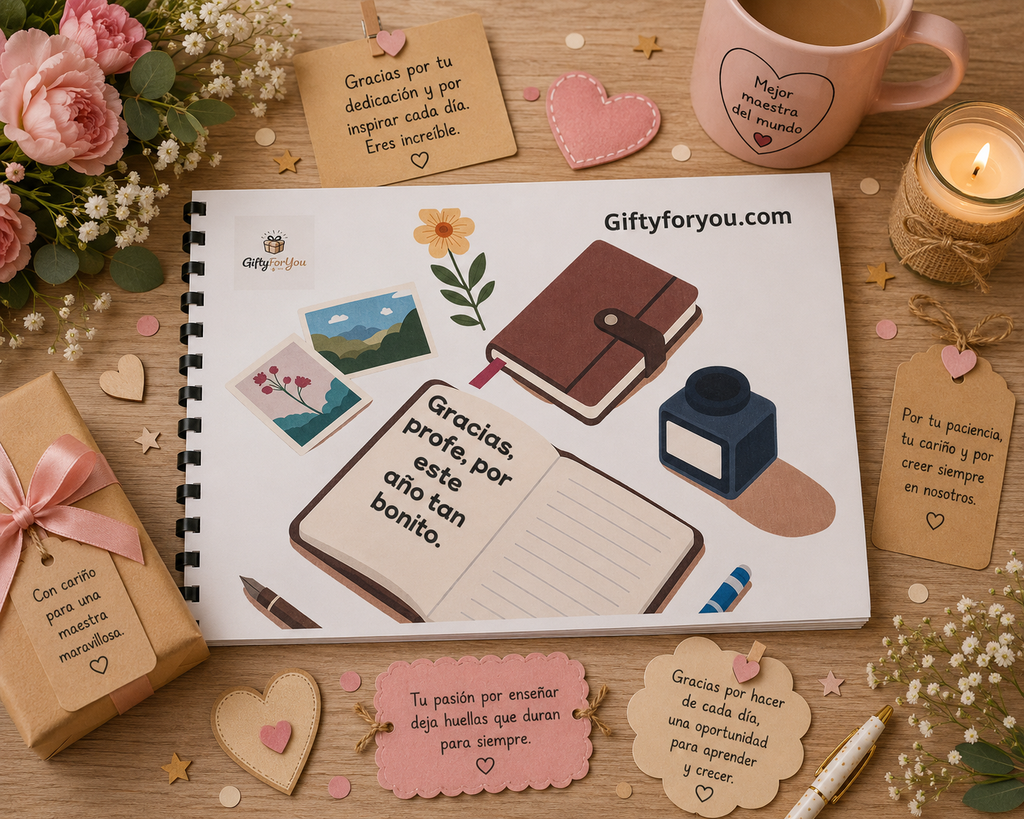 Album Regalo Para Profesora - El Regalo que Hará Llorar de Emoción ￼
