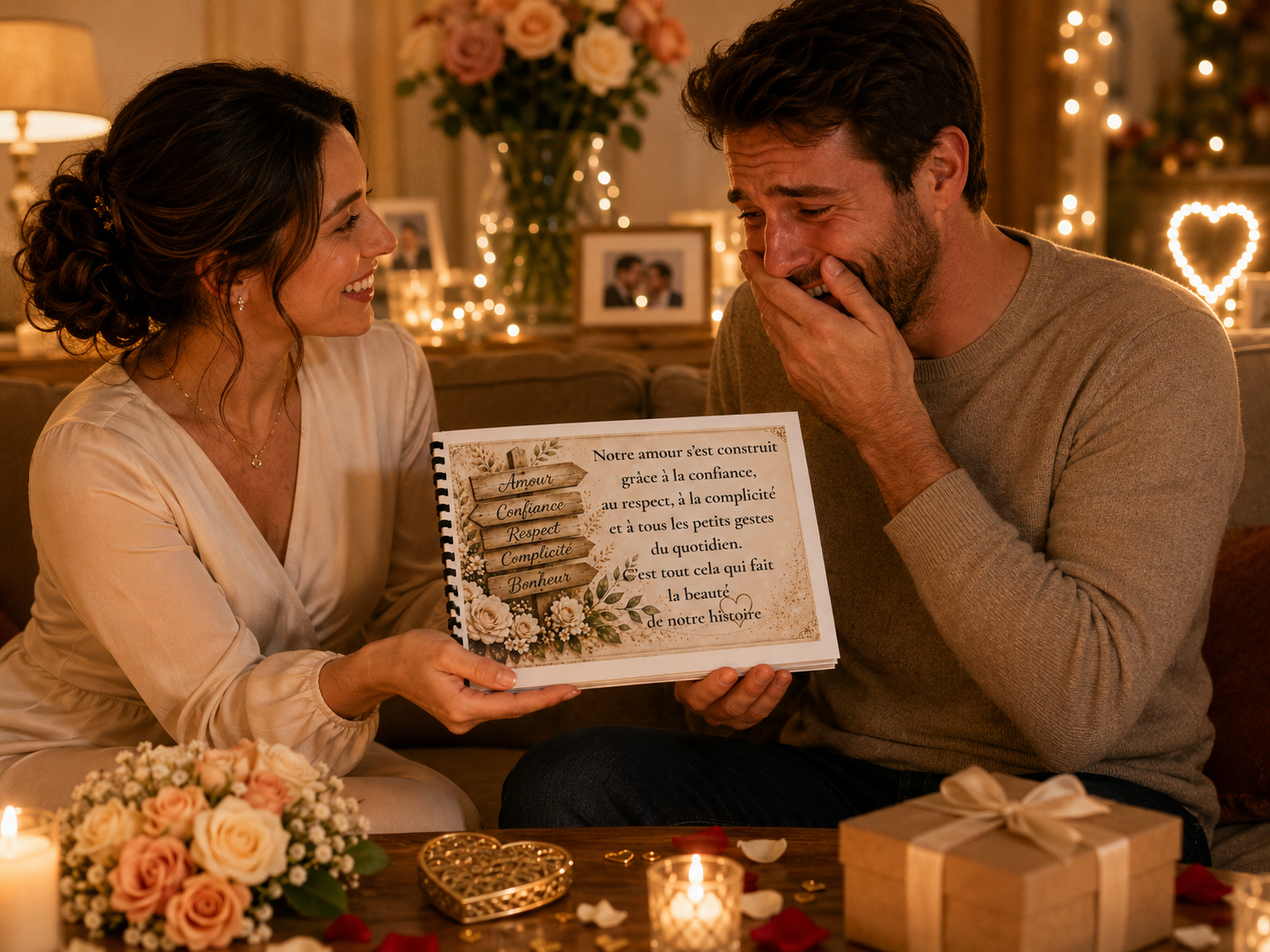 Album Anniversaire de Mariage - Le Cadeau Personnalisable à Imprimer