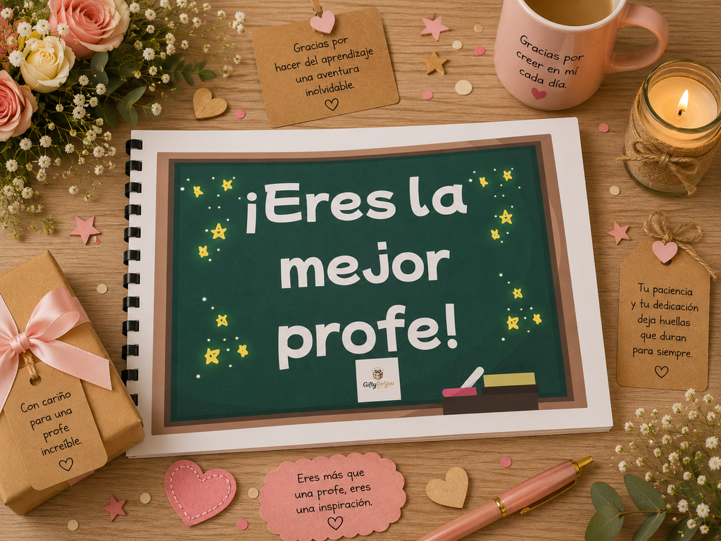Album Regalo Para Profesora - El Regalo que Hará Llorar de Emoción ￼