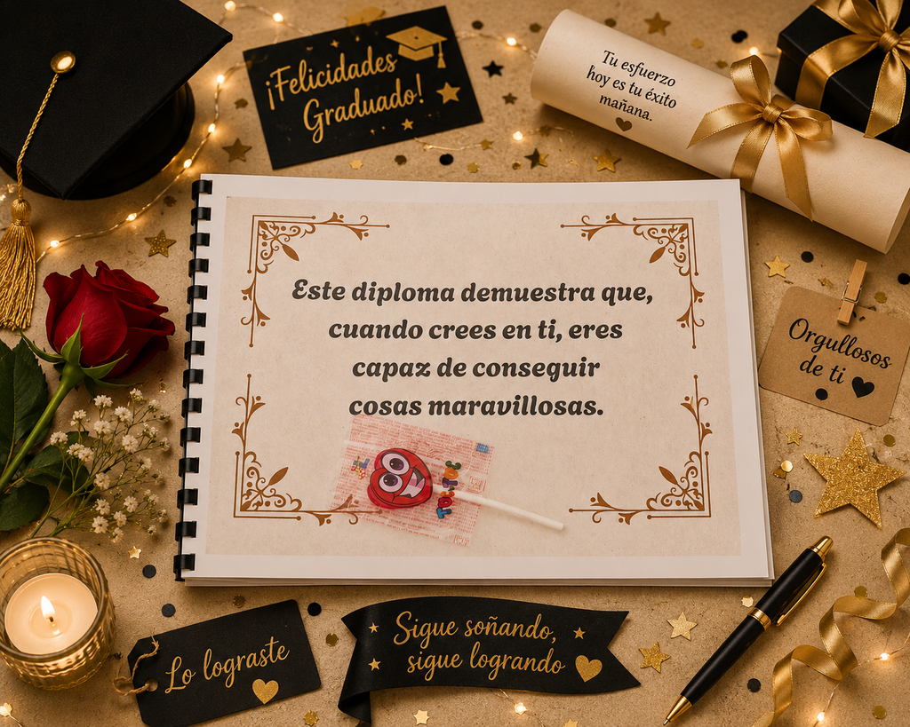 Álbum Graduación 2026 con dos fotos - El regalo que Harà llorar de Emoción 🎁♥️👩‍🎓🧑‍🎓