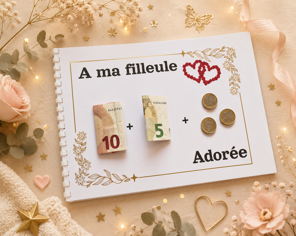 Album Anniversaire Filleule - Le Cadeau Qui Fait Pleurer D’émotion.