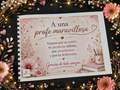 Álbum Regalo para Profesora + Estuche - El Regalo que Hàra Llorar de Émoción.