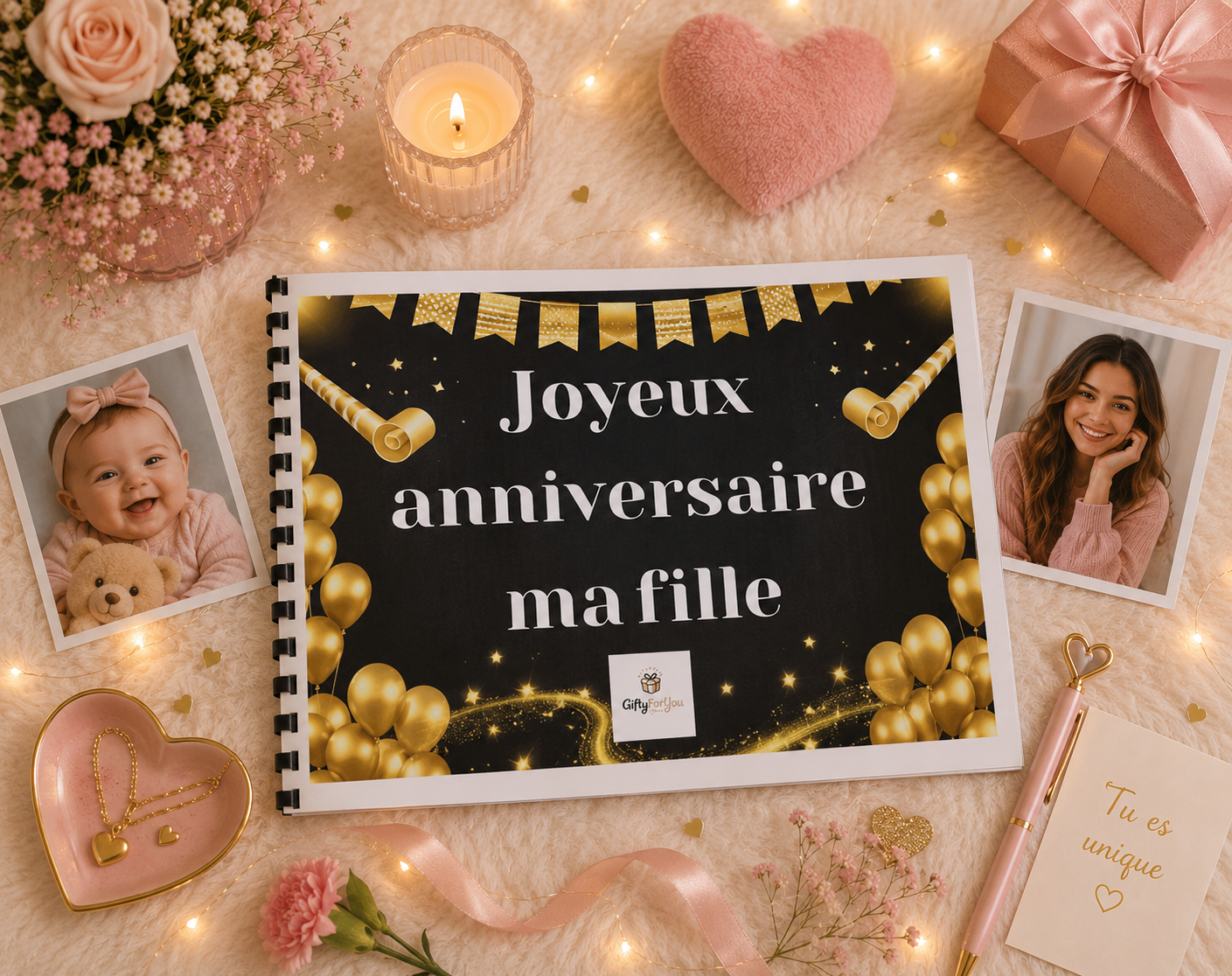 Album avec Photos Pour Adolescente et Jeune Fille (Complet)- Le Cadeau qui Fait Pleurer D’émotion👱🏻‍♀️🎁