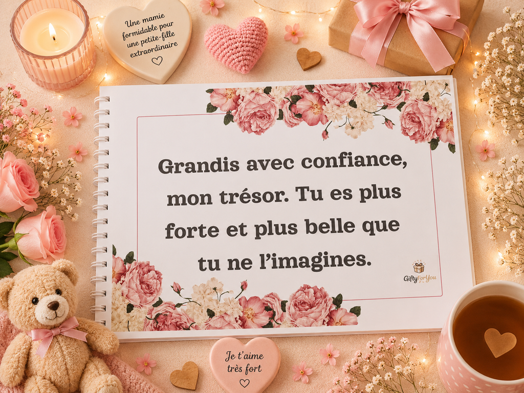 Album Complet Anniversaire Pour Petite-Fille de la part de sa Mamie - Le Cadeau Qui la Fera Pleurer D’émotion.👧🎁