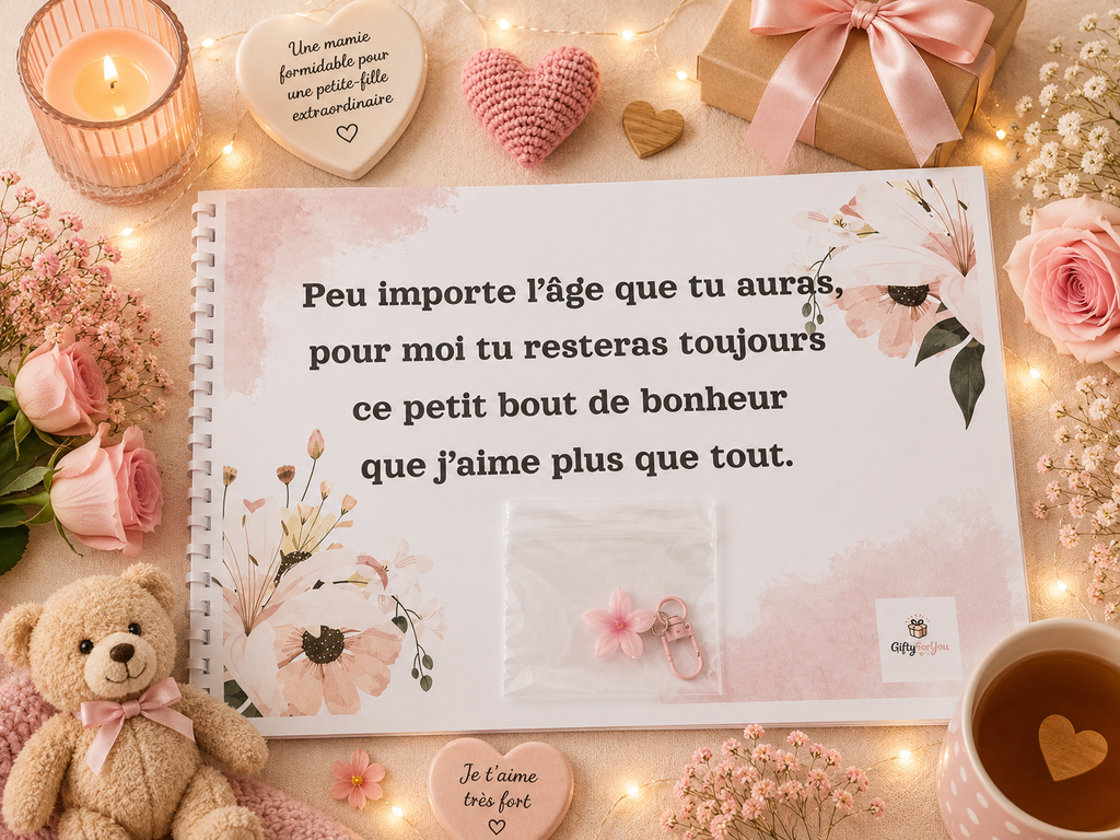 Album Complet Anniversaire Pour Petite-Fille de la part de sa Mamie - Le Cadeau Qui la Fera Pleurer D’émotion.👧🎁