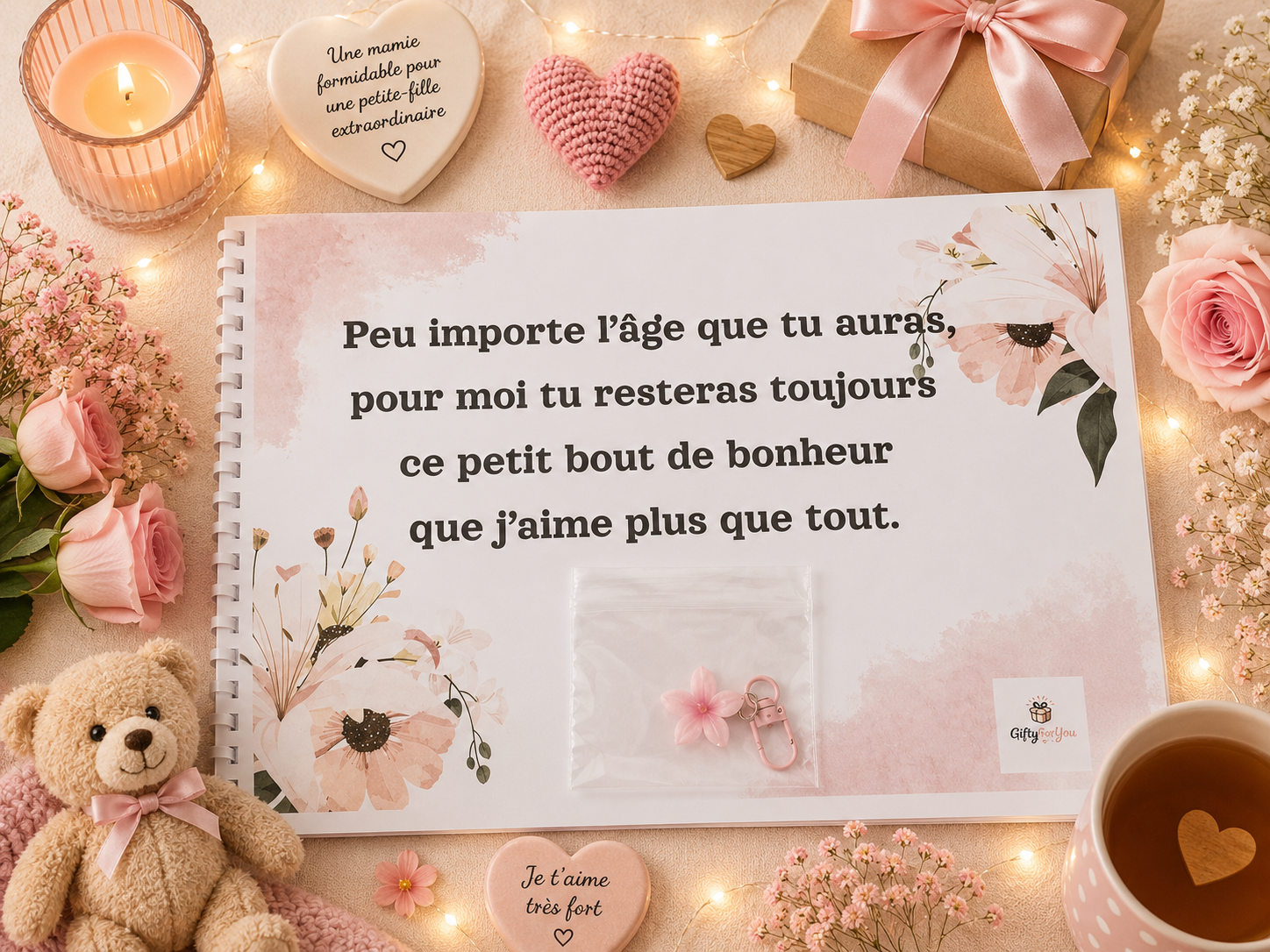 Album Complet Anniversaire Pour Petite-Fille de la part de sa Mamie - Le Cadeau Qui la Fera Pleurer D’émotion.👧🎁