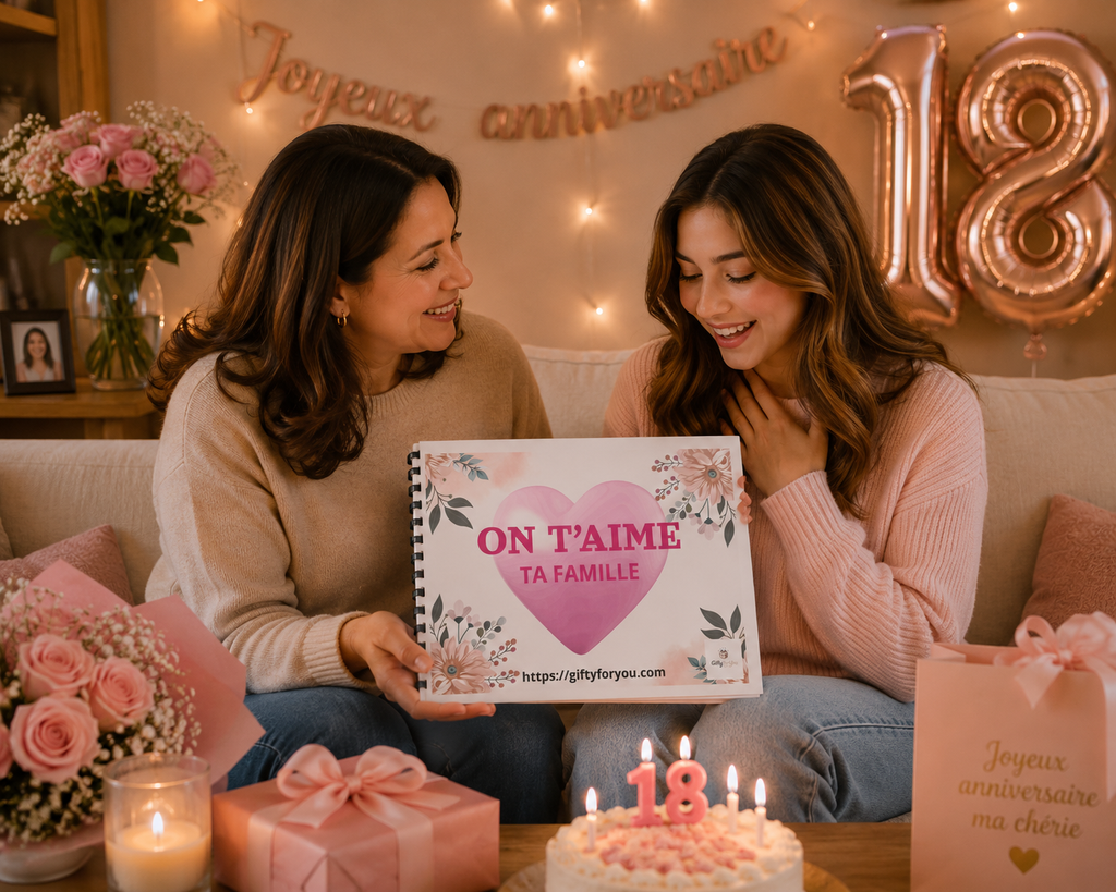 Album avec Photos pour Adolescente et Jeune Fille - Le Cadeau Personnalisable à Imprimer