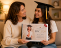 Album Bac 2026 avec Photos pour Jeune Fille - Le Cadeau Personnalisable à Imprimer.