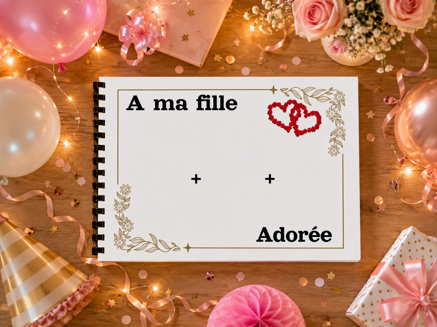 Album Anniversaire Jeune Fille et Adolescente