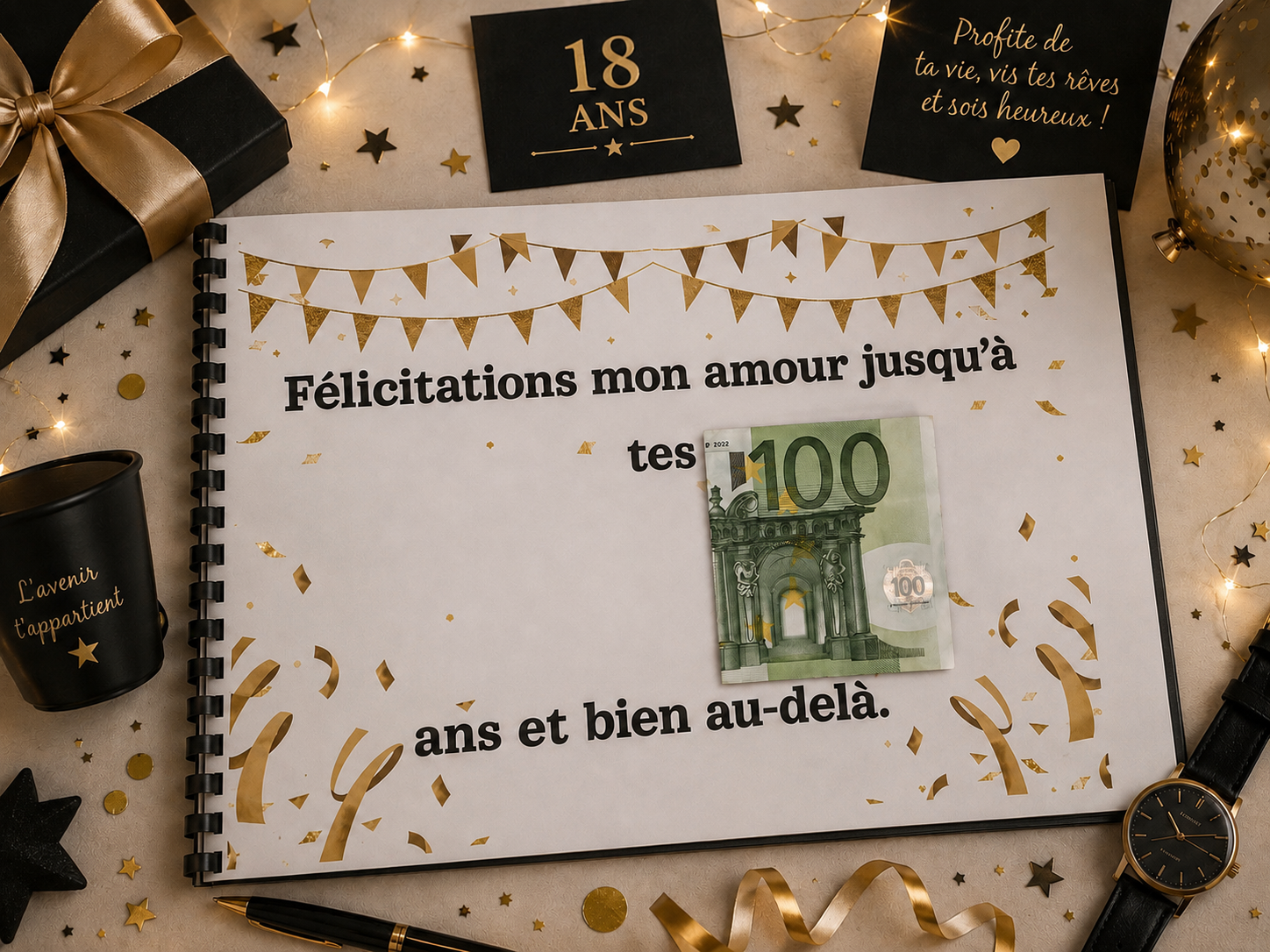 Album Anniversaire Jeune  Homme et Adolescent Avec Deux Photos