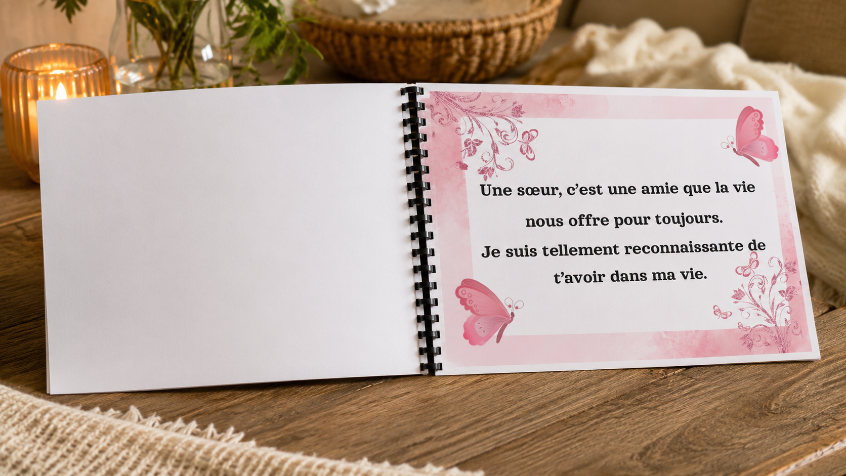 Album Anniversaire Pour Soeur