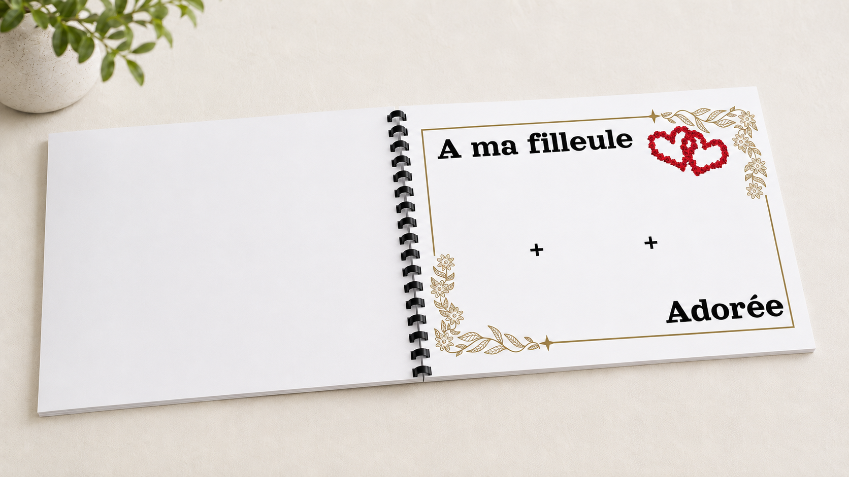 Album Anniversaire Pour Filleule.