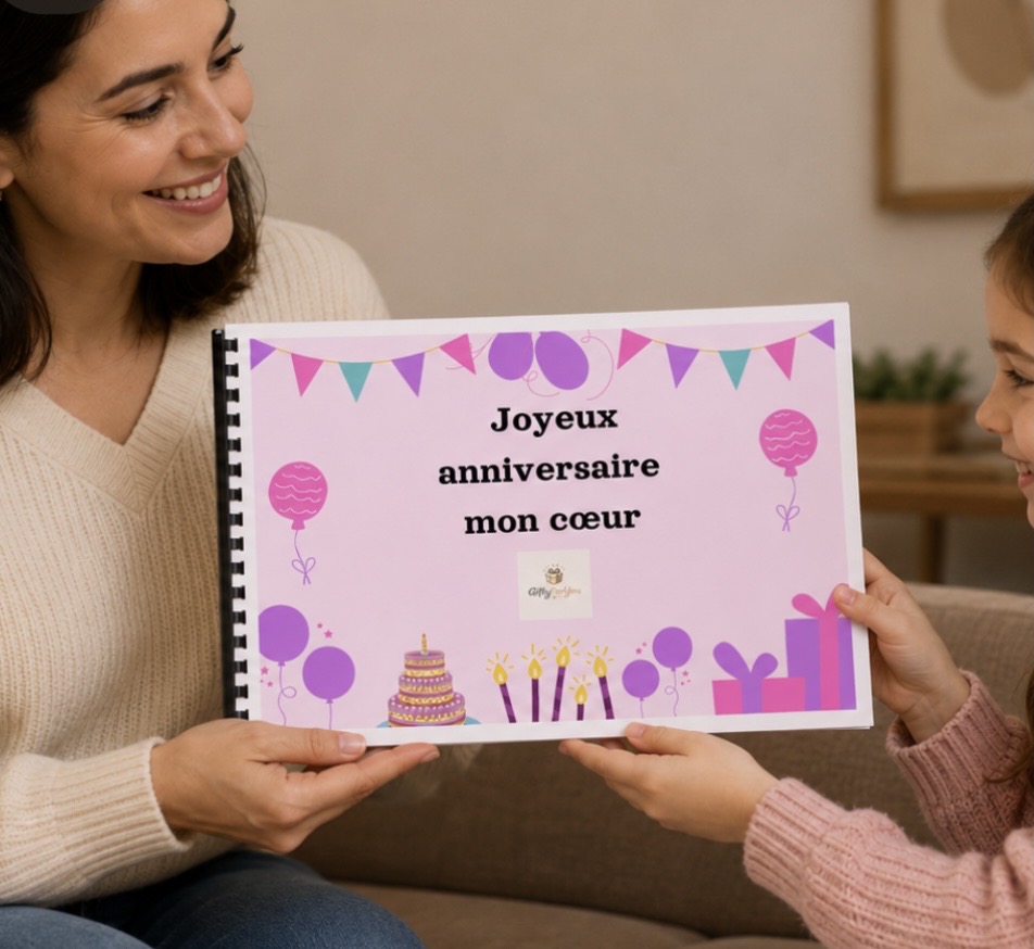 Album Anniversaire Fillette.